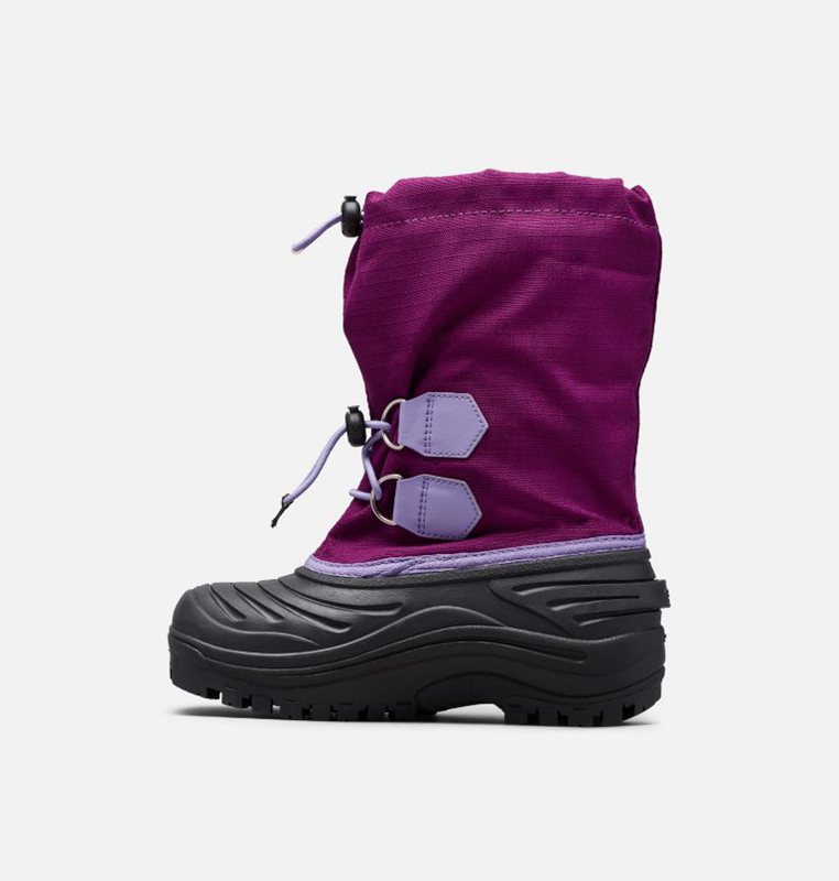 Botas Nieve Sorel Niños - Youth Super Trooper™ Moradas/Negras - 94210-SHJG